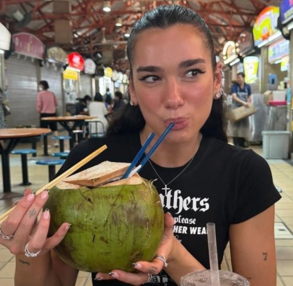Dua Lipa udhëton në Singapor dhe ndan me ne disa foto