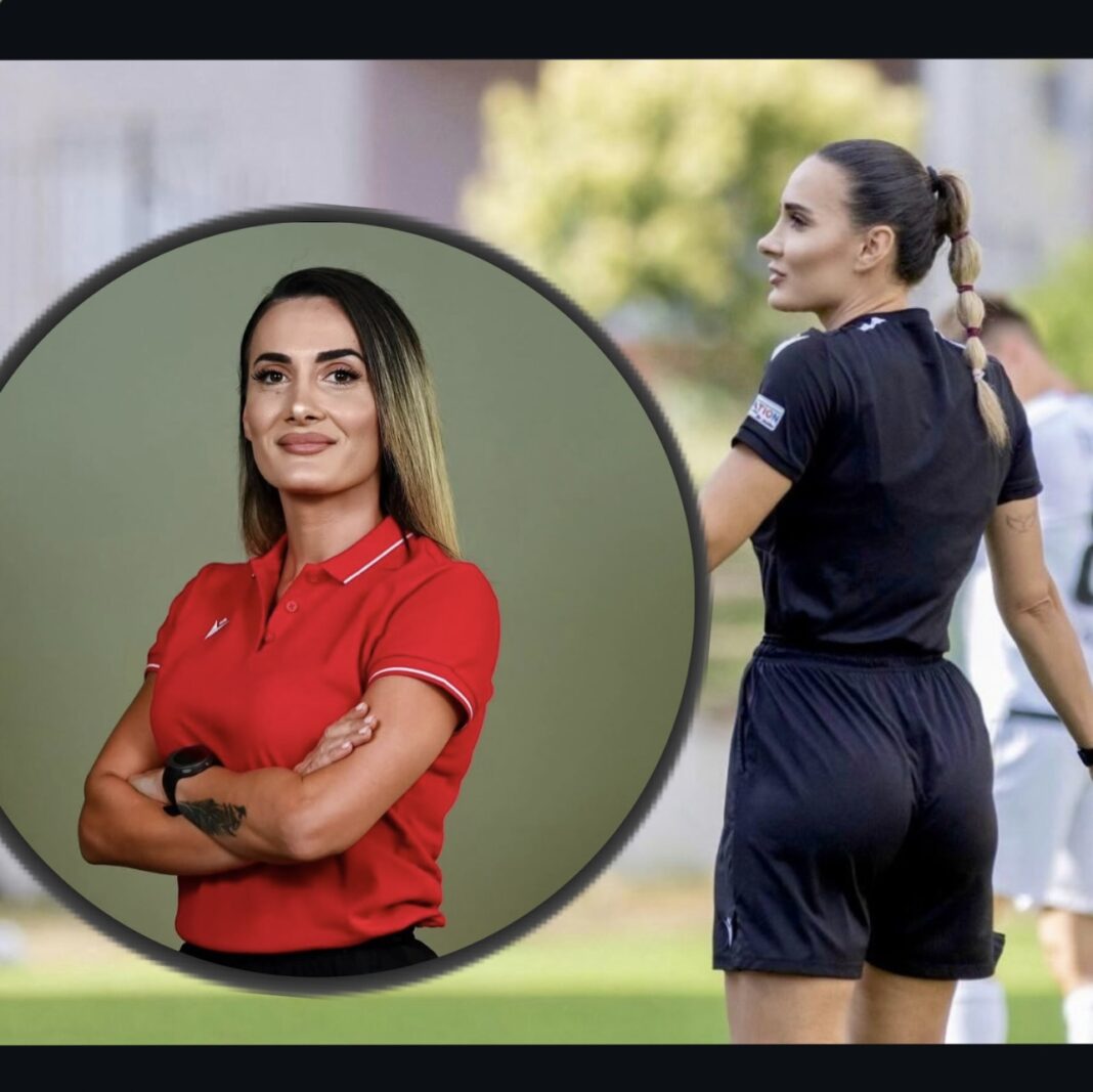 Gazeta zvicerane shkruan për arbitren shqiptare: Shembull për vajzat në futboll
