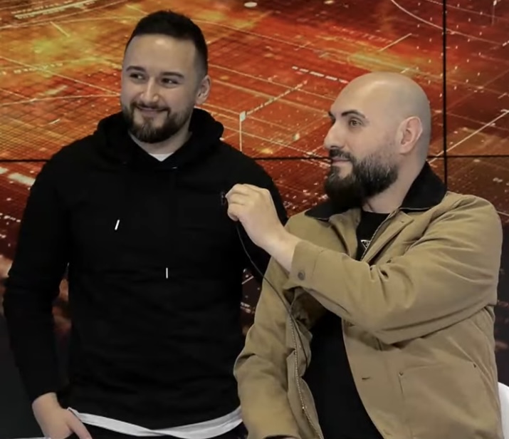 Shumë dashuri në studio, Bernardi suprizohet nga partneri i tij