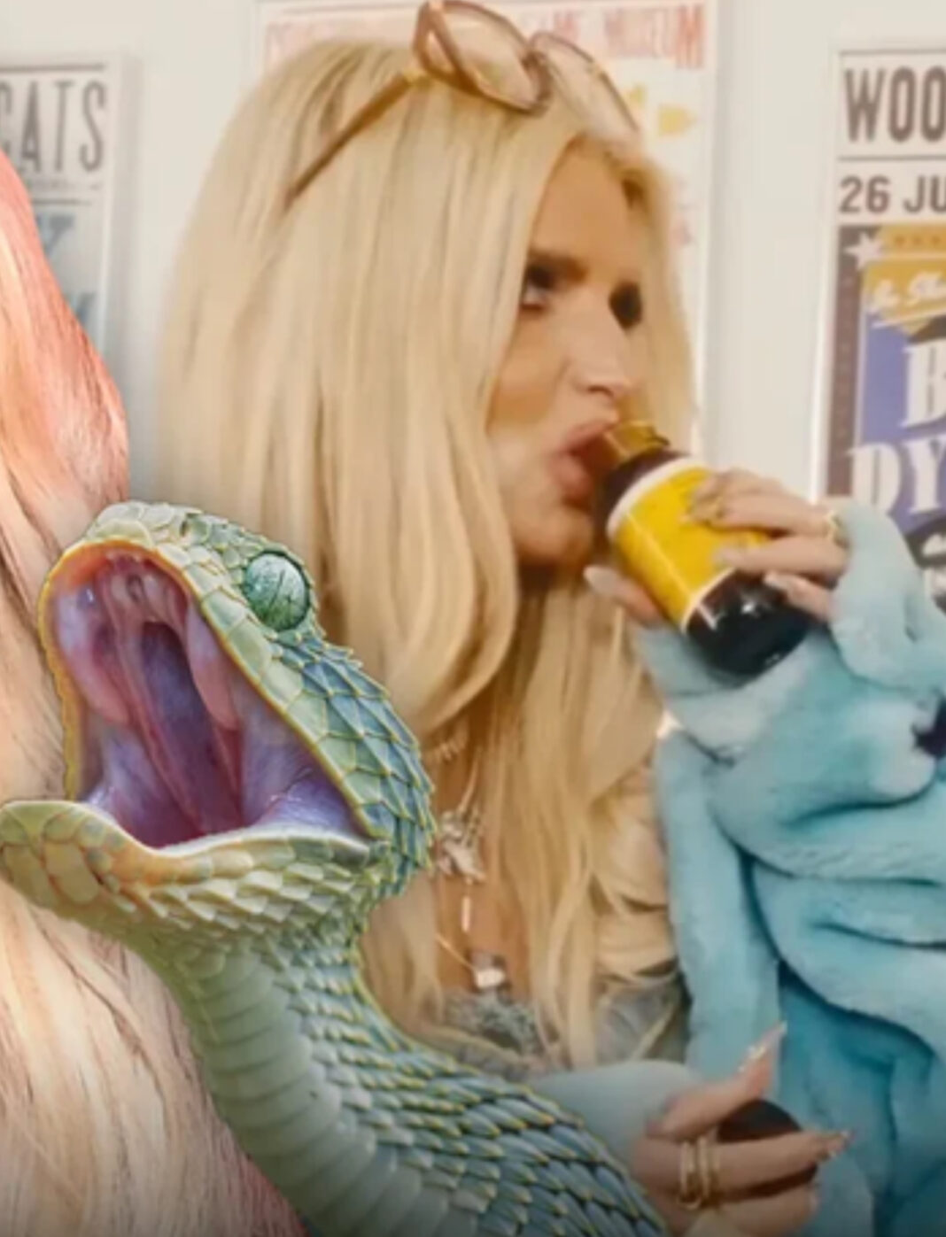 Pak e pazakontë, por Jessica Simpson pi spermë gjarpri për këtë arsye