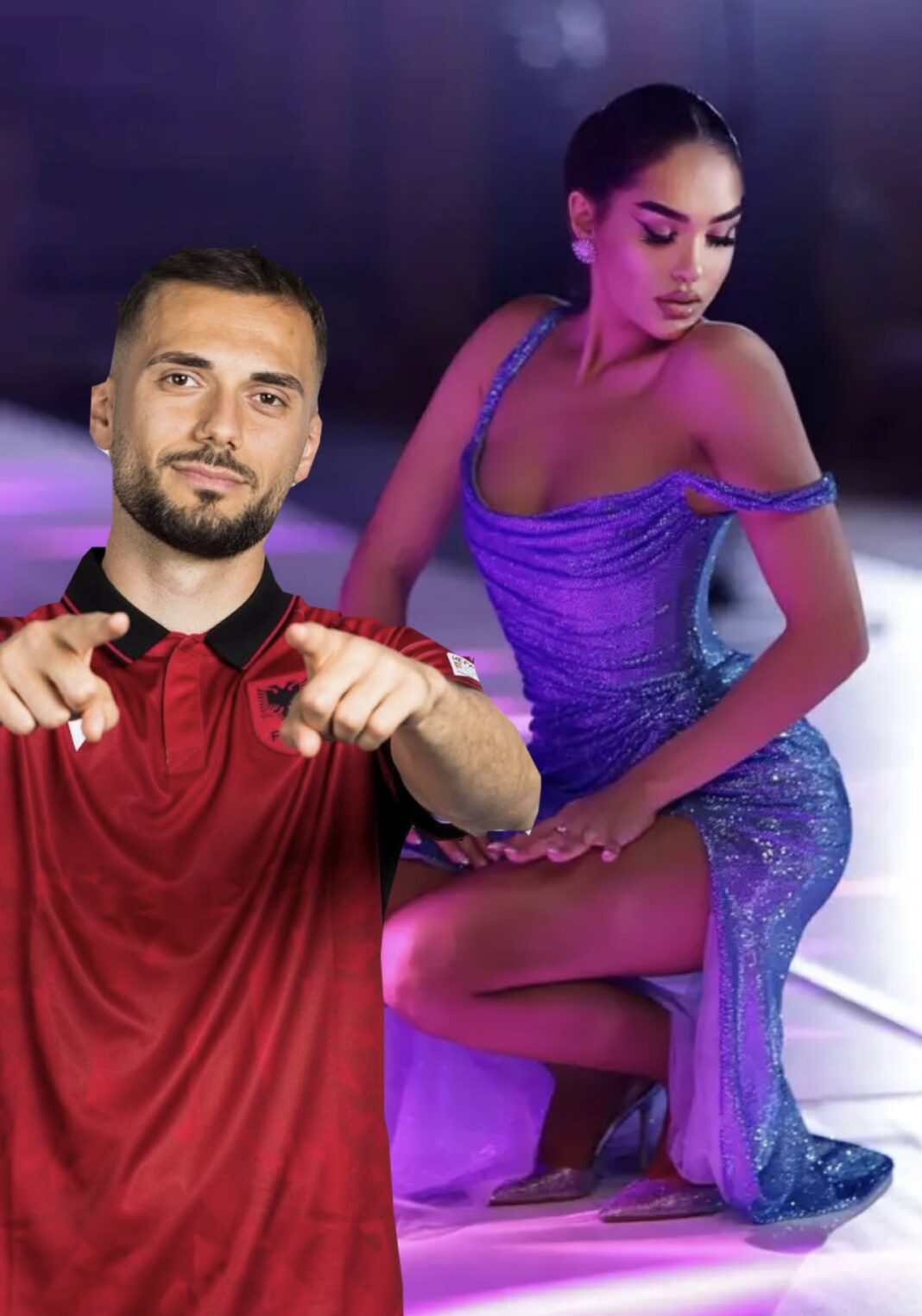 Futbollisti i Kombëtares, Nedim Bajrami në romancë me moderatoren e njohur