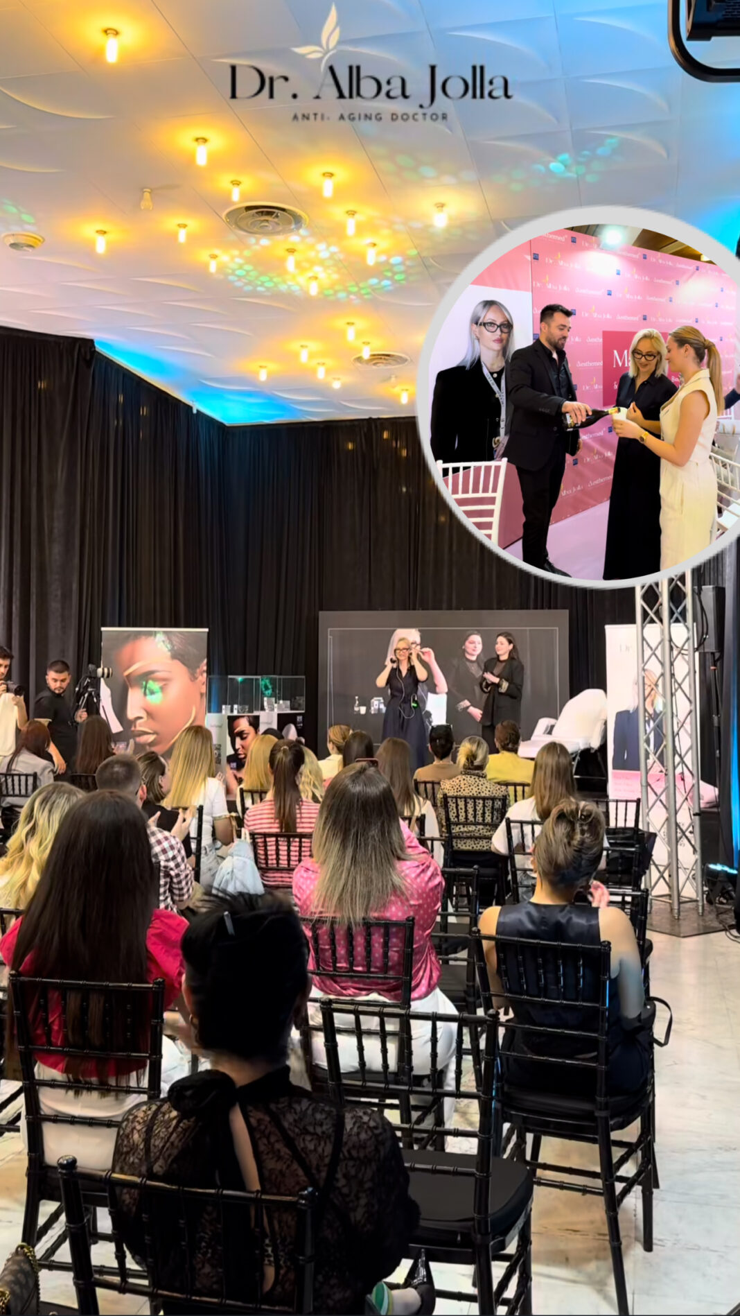Bukuria me standard britanik, Dr. Alba Jolla në Beauty Fair Albania