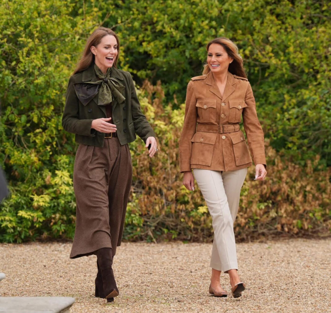 Stili i Kate Middleton në Frogmore Gardens bie në sy si trendi i vjeshtës
