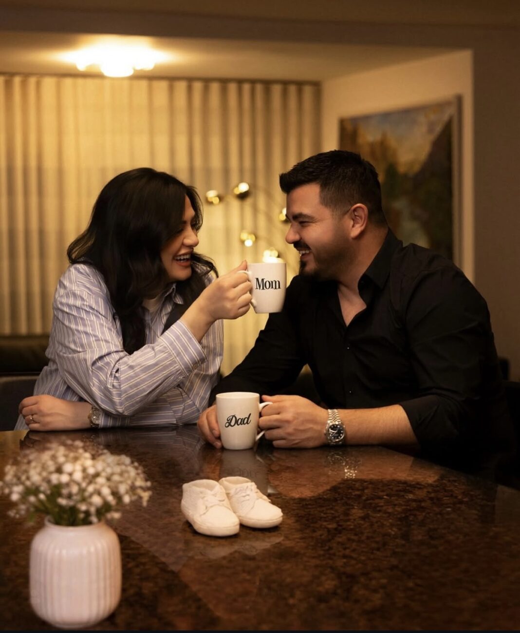Albina Kelmendi në pritje të ëmbël: Zemrat tona s’kanë qenë kurrë më të lumtura