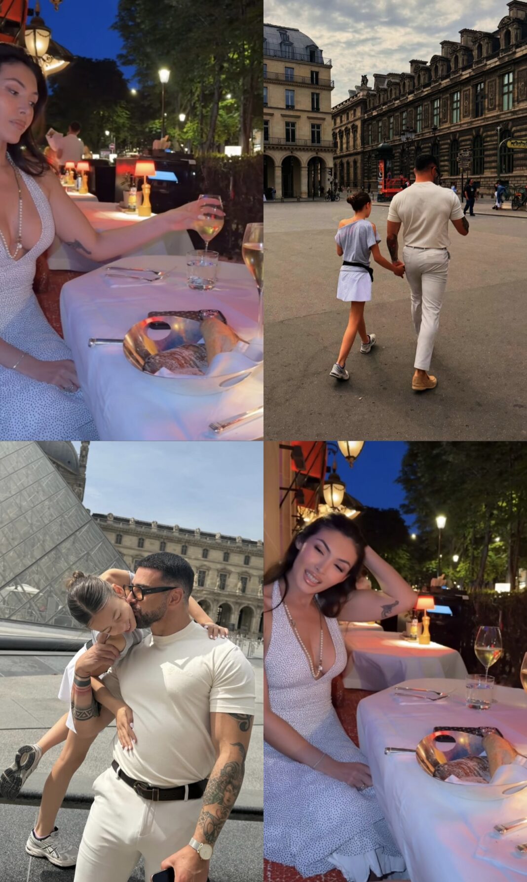 Nora, Roberti dhe vajza e tyre Renee “arratisen familjarisht” në Paris